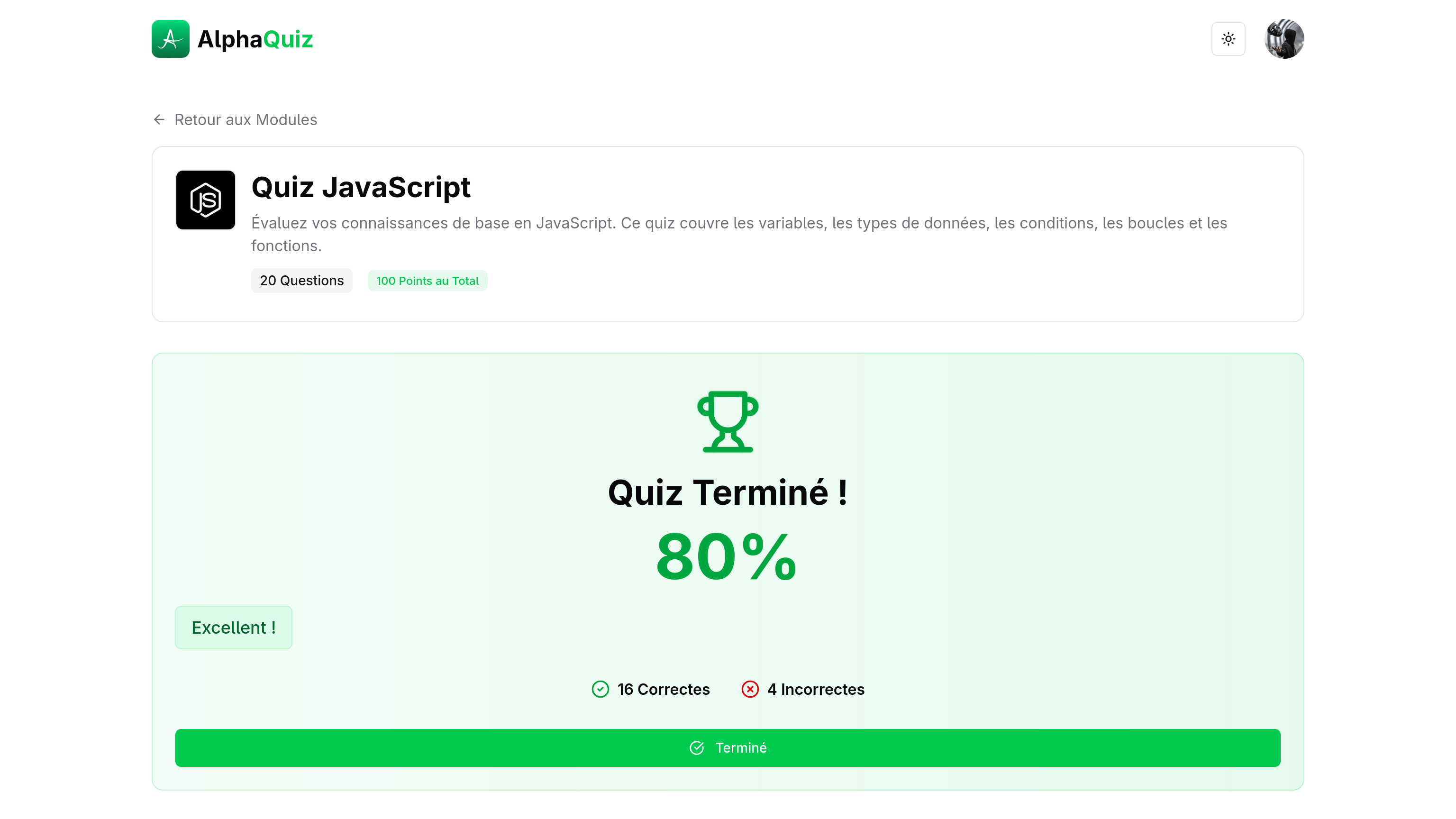 AlphaQuiz – Full-Stack Web Testing Platform for First-Year Development Trainees thumbnail 8