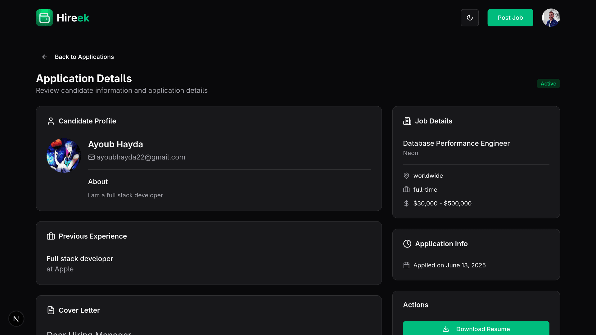 Hireek - Full-Featured SaaS Recruitment Platform Built with Next.js 15 thumbnail 13